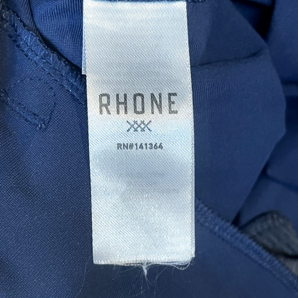 Rhone Commuter Shorts Mens 34 Blue Chino Performance Preppy Golf Stretch Casual - Picture 6 of 13